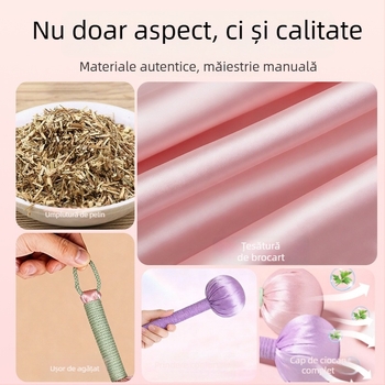 Ciocan cu mugwort pentru vârstnici — masaj pe meridian, instrument de sănătate, cadou de Ziua Mamei, personalizabil