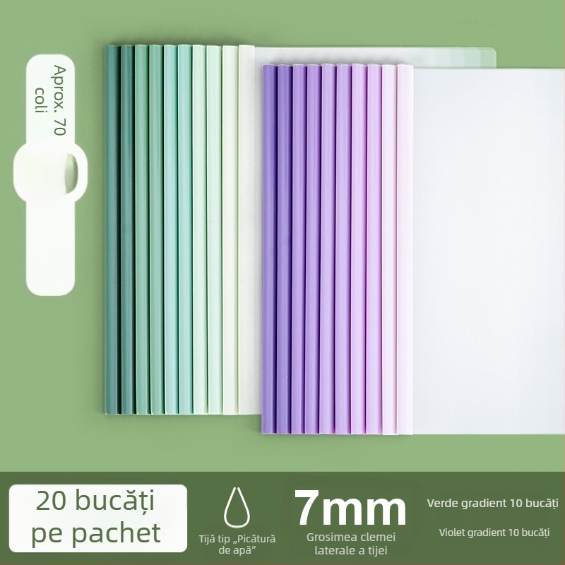 Dosar A4 cu arc de suspensie, inserții transparente, capacitate mare pentru documente, rechizite de birou