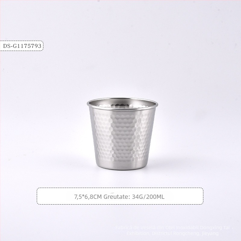 Cană din oțel inoxidabil 304, cu model diamant, pentru băuturi: cafea, băuturi calde și reci, camping