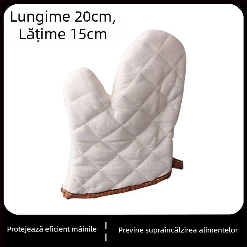Mănuși termice pentru coacere și grătar, izolație groasă, bucătărie, cuptor și cuptor cu microunde