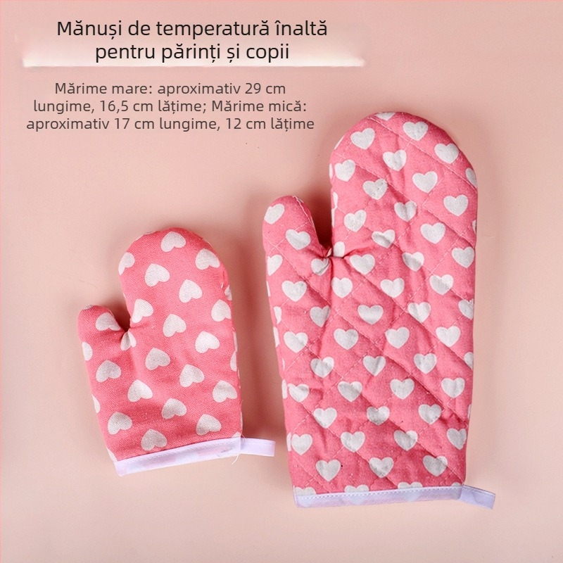 Mănuși termice pentru coacere și grătar, izolație groasă, bucătărie, cuptor și cuptor cu microunde