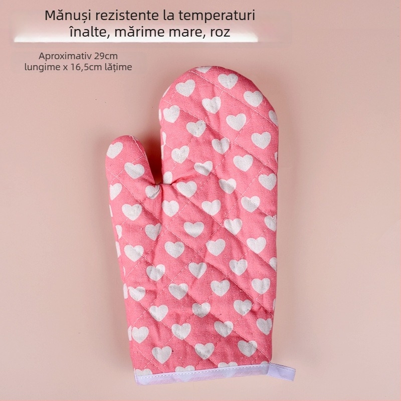 Mănuși termice pentru coacere și grătar, izolație groasă, bucătărie, cuptor și cuptor cu microunde