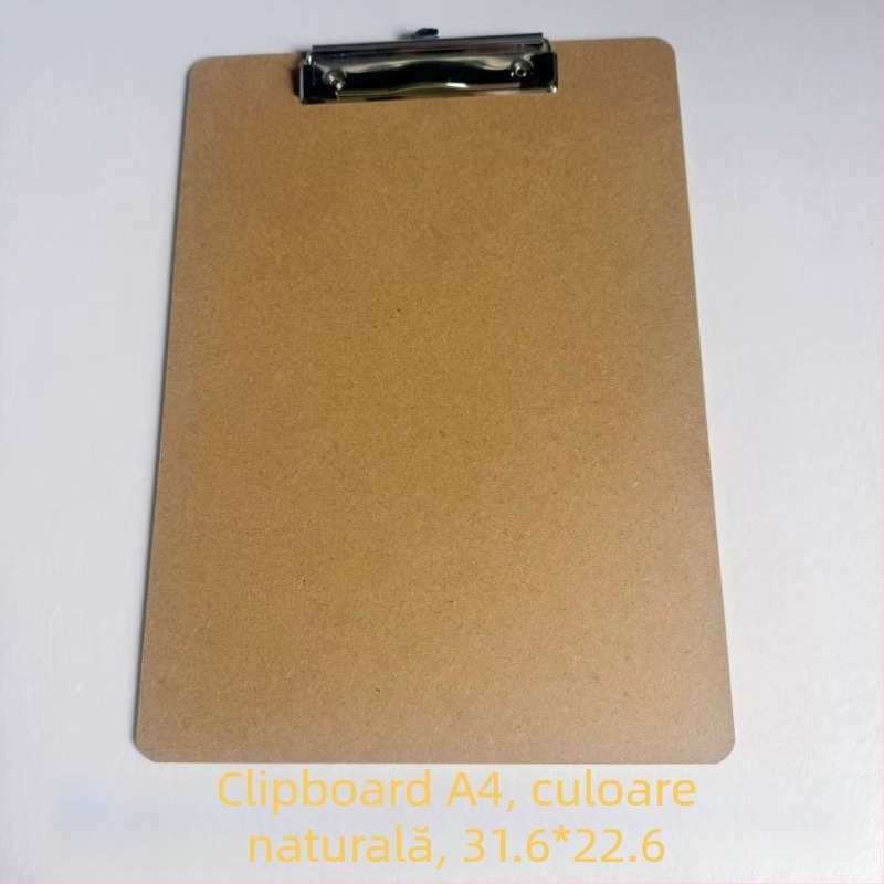 Clipboard din fibră, cu clips, placă de desen și dosar pentru documente