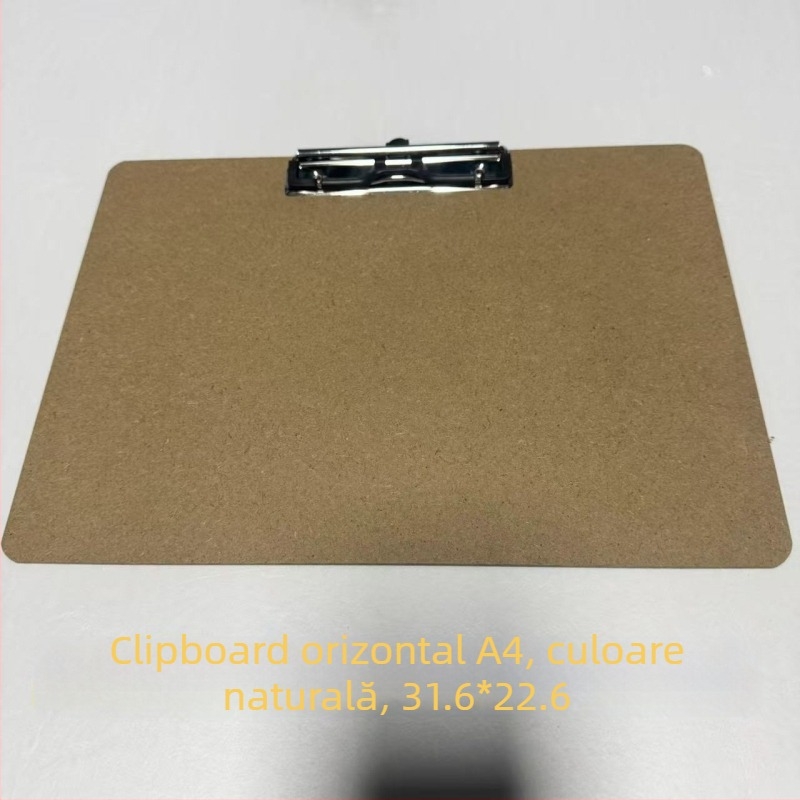 Clipboard din fibră, cu clips, placă de desen și dosar pentru documente