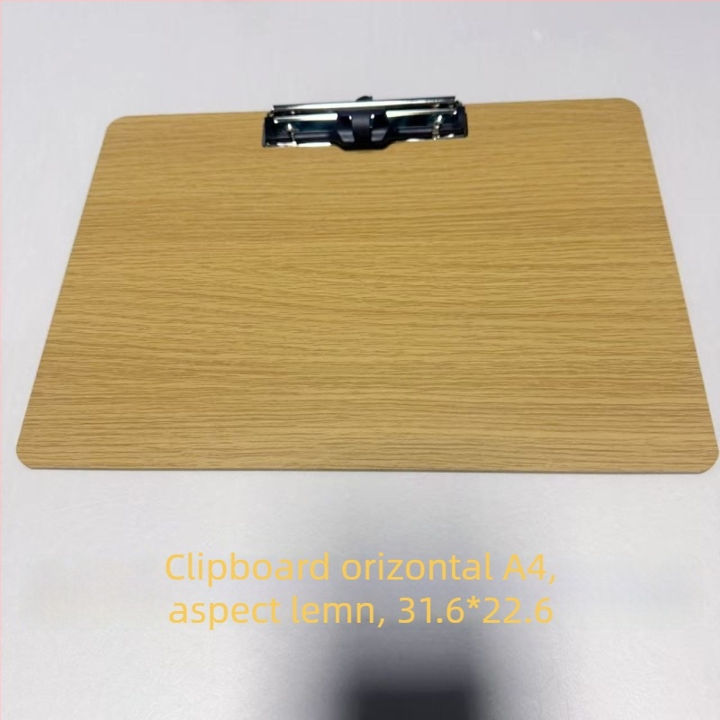 Clipboard din fibră, cu clips, placă de desen și dosar pentru documente