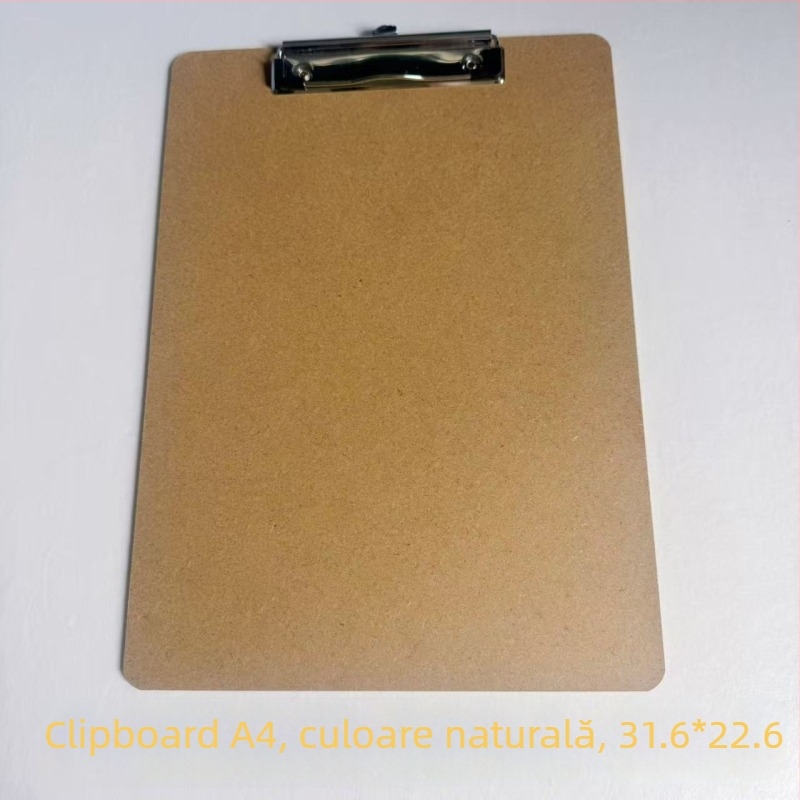 Clipboard din fibră, cu clips, placă de desen și dosar pentru documente