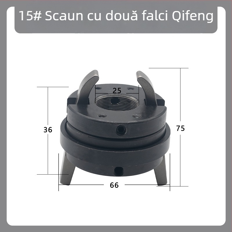 Accesorii pentru strung automat – inel pentru două sau trei fălci și suport pentru fălci, model 103278