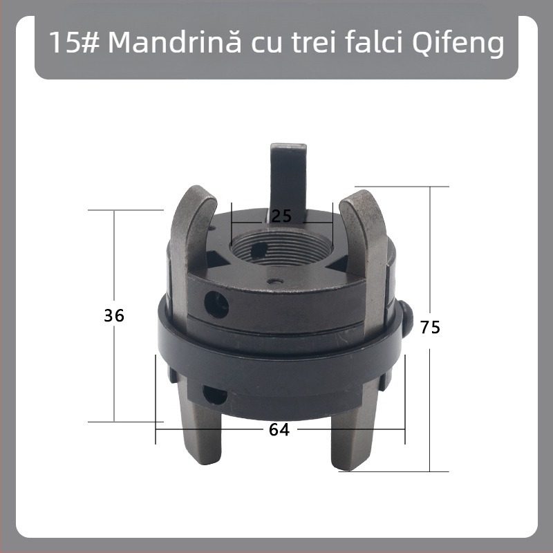 Accesorii pentru strung automat – inel pentru două sau trei fălci și suport pentru fălci, model 103278