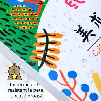Portofoliu A3 pentru elevi – lucrări de artă, postere și fișe de examen