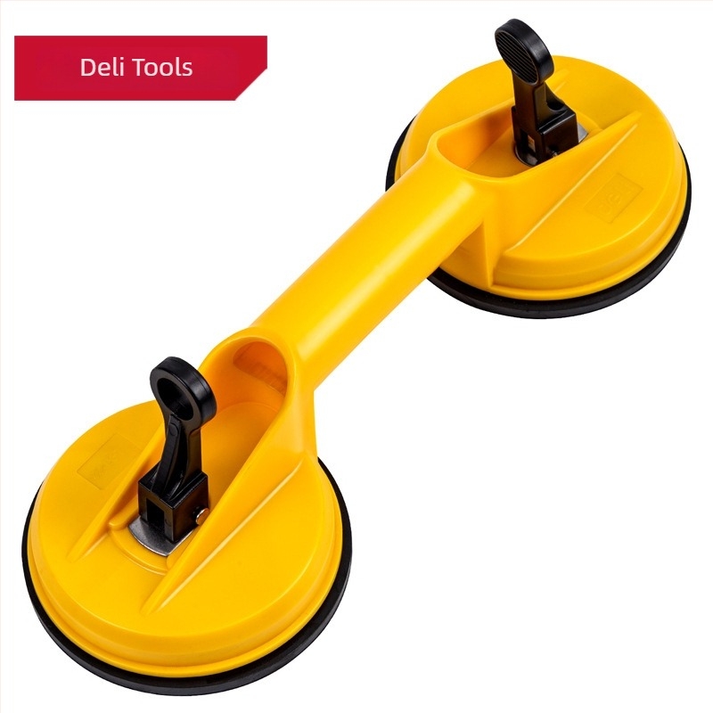 Ventuză din sticlă puternică pentru montajul plăcilor — plăci de podea și plăci auto, unealtă cu gheare simple/duble/triple