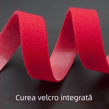 Bandă Velcro autoadezivă, cu două fețe, pentru cabluri optice și de date