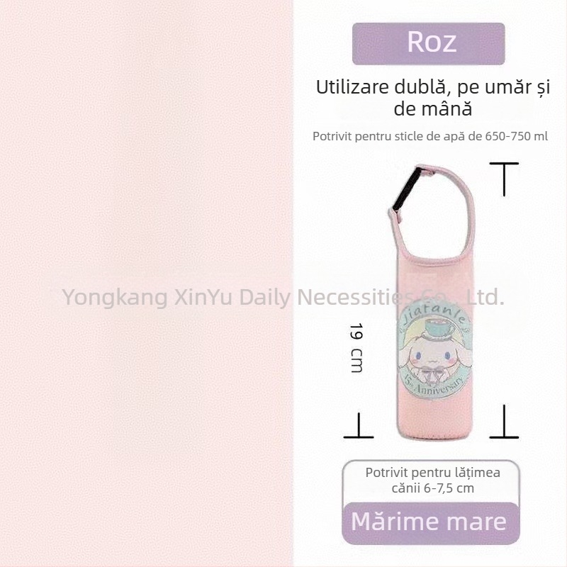Husă izolantă pentru cană cu curea crossbody