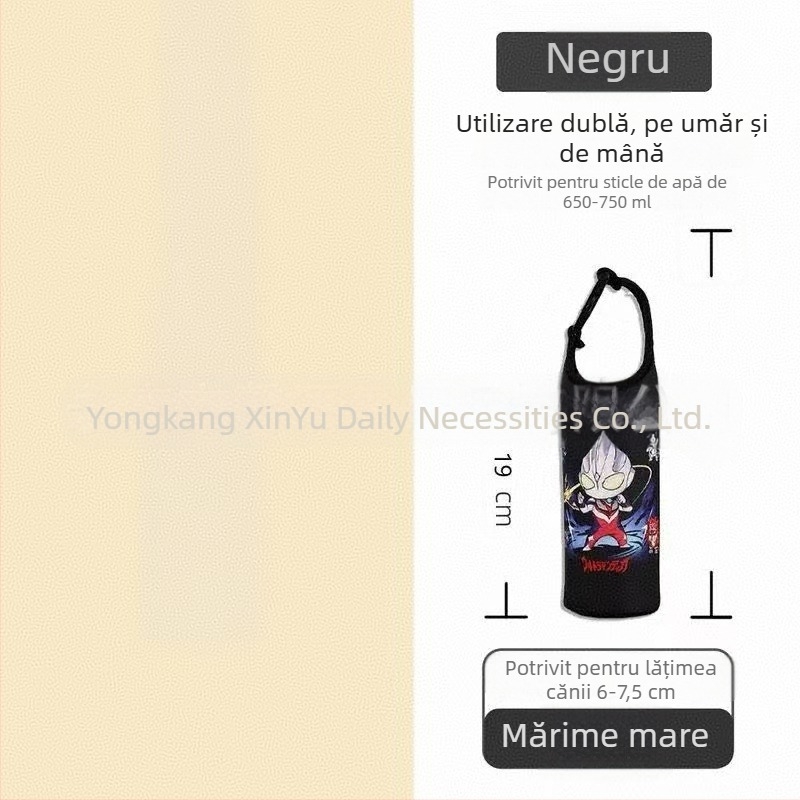 Husă izolantă pentru cană cu curea crossbody