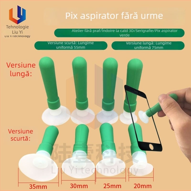 Lu Yi Technology LY-8009 Peniță de vid pentru serigrafie, verde, manuală