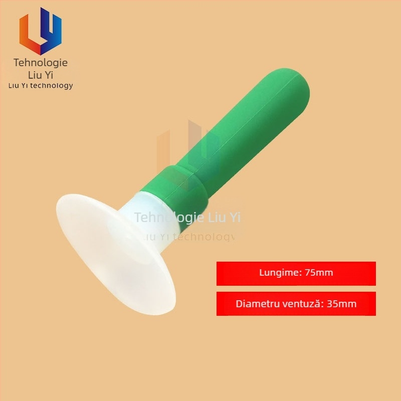 Lu Yi Technology LY-8009 Peniță de vid pentru serigrafie, verde, manuală