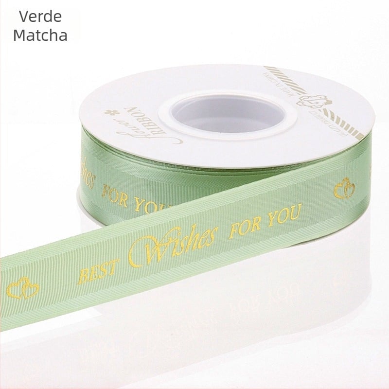 Panglică satin decorativă pentru ambalarea buchetelor și cadourilor, potrivită pentru flori și cutii de prăjituri