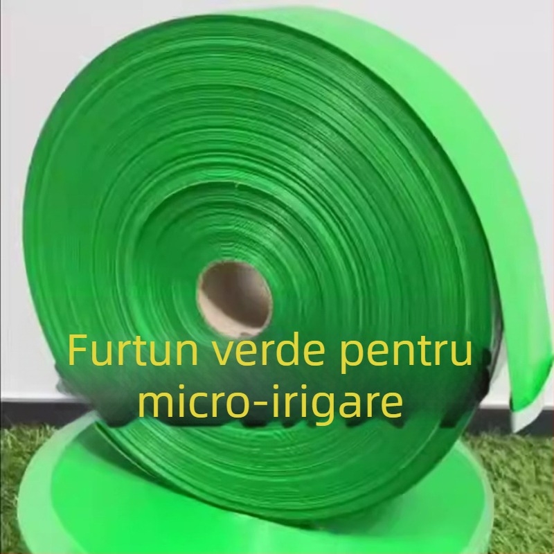 Bandă verde țesută groasă pentru micro-stropire – Irigații peisagistice și irigații agricole la presiune înaltă