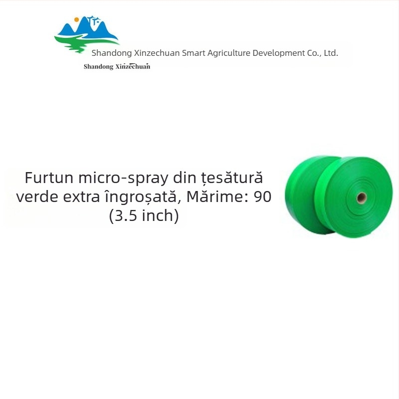 Bandă verde țesută groasă pentru micro-stropire – Irigații peisagistice și irigații agricole la presiune înaltă
