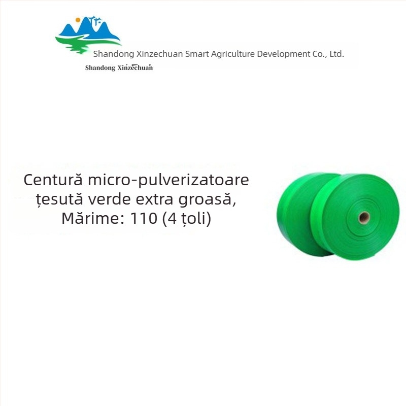 Bandă verde țesută groasă pentru micro-stropire – Irigații peisagistice și irigații agricole la presiune înaltă