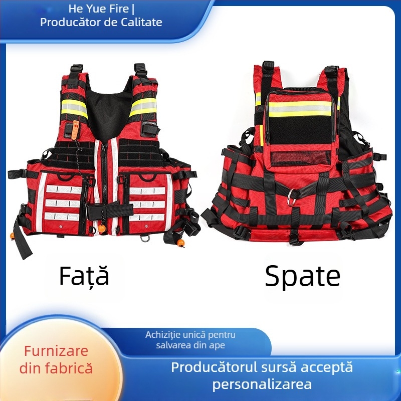 Veste de salvare cu plutire mare, pentru rafting și utilizare pe barcă