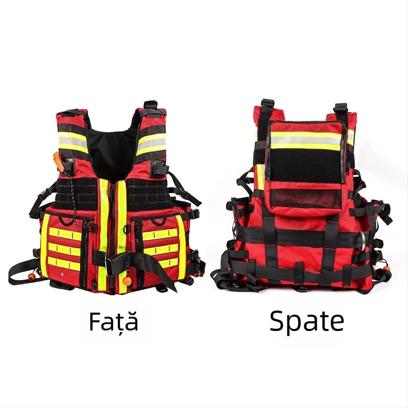 Veste de salvare cu plutire mare, pentru rafting și utilizare pe barcă