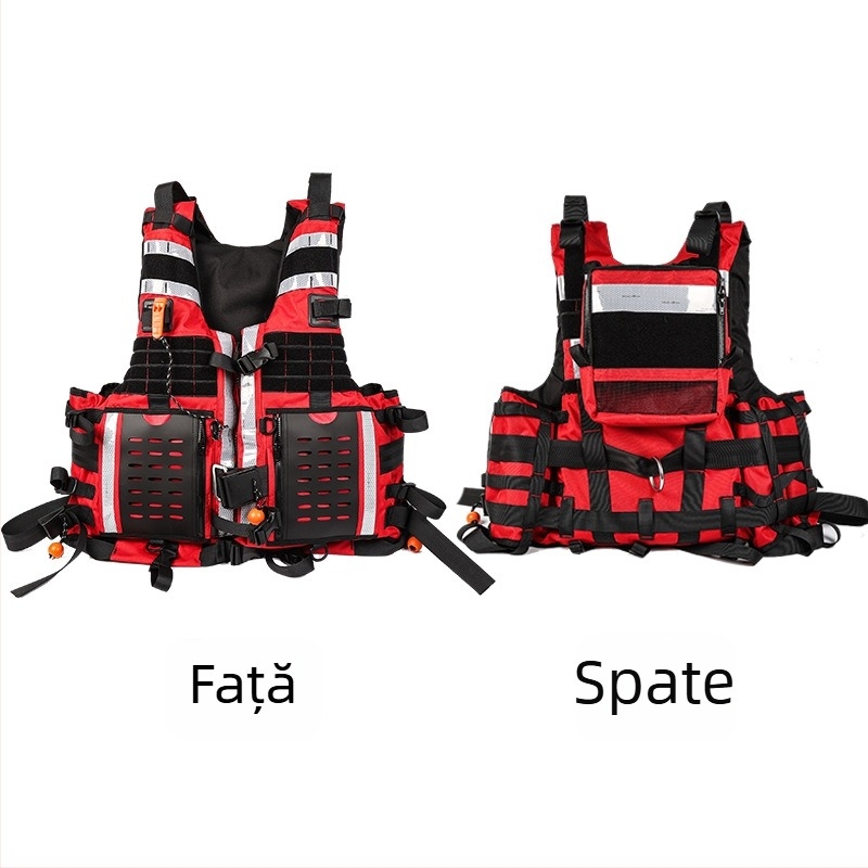 Veste de salvare cu plutire mare, pentru rafting și utilizare pe barcă