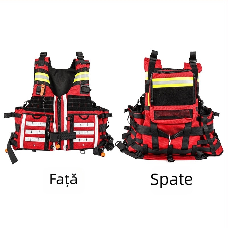 Veste de salvare cu plutire mare, pentru rafting și utilizare pe barcă