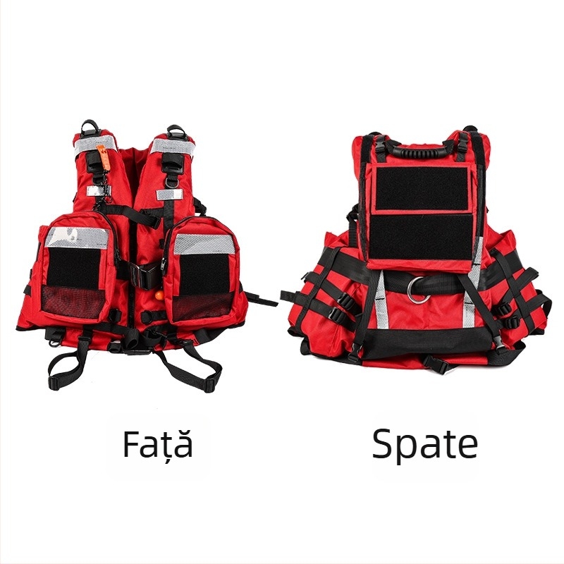 Veste de salvare cu plutire mare, pentru rafting și utilizare pe barcă