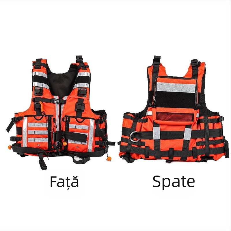 Veste de salvare cu plutire mare, pentru rafting și utilizare pe barcă
