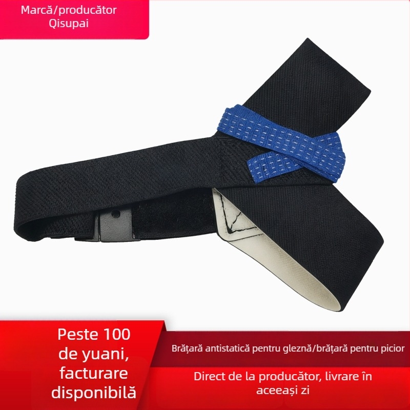 Curea de gleznă anti-statică, din cauciuc, pentru producția de electronice