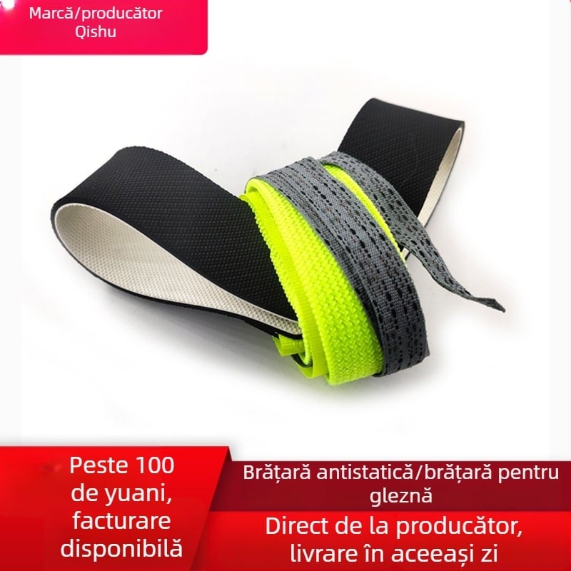 Curea de gleznă anti-statică, din cauciuc, pentru producția de electronice