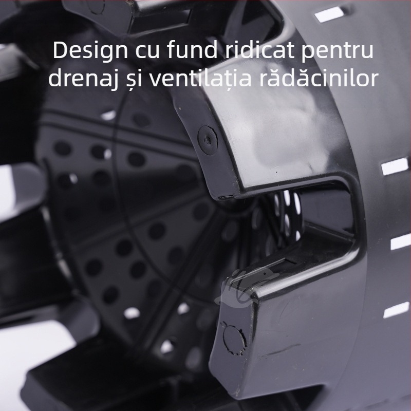 Ghiveci special pentru cultivarea afinei, din plastic, rășină îngroșată, pătrat, controlul rădăcinilor, respirabil, pentru plante verzi și flori, disponibil în dimensiuni mari, medii și mici.