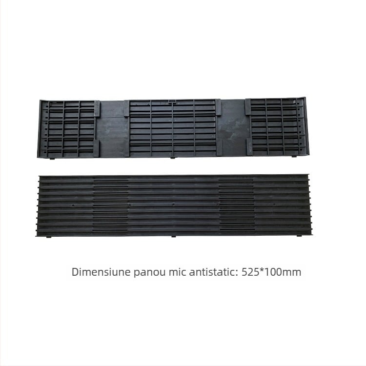 Placă cu slot anti-static din PP pentru rack PCB turnover, cu suporturi superioare și inferioare ale plăcilor (ES-350)