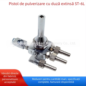 Duză ST-6 pentru pistol de pulverizare automat pentru vopsire; duză pneumatică ST-5 cu atomizare înaltă pentru mașină de blistere și lipire cu valuri