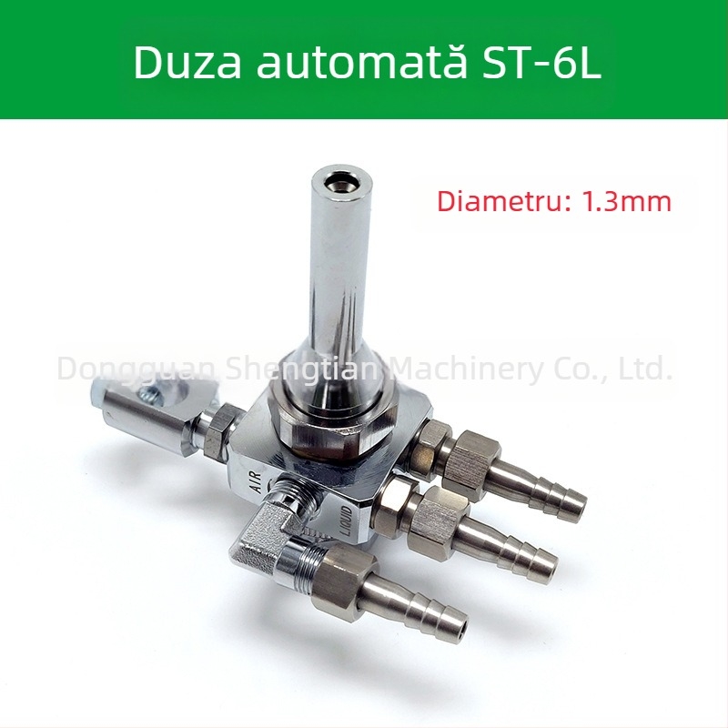 Duză ST-6 pentru pistol de pulverizare automat pentru vopsire; duză pneumatică ST-5 cu atomizare înaltă pentru mașină de blistere și lipire cu valuri