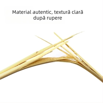 Bețișoare din bambus și boluri de unică folosință, ambalate individual în hârtie, pentru takeout și utilizare acasă, carbonizate, set igienic dintr-o singură piesă, pentru nuntă