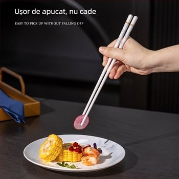 Bețișoare ceramice Jingdezhen, rezistente la umezeală și mucegai, antibacteriale, netoxice, pot fi sterilizate la temperaturi înalte, ușor de curățat, în cutie cadou premium