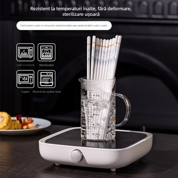 Bețișoare ceramice Jingdezhen, rezistente la umezeală și mucegai, antibacteriale, netoxice, pot fi sterilizate la temperaturi înalte, ușor de curățat, în cutie cadou premium