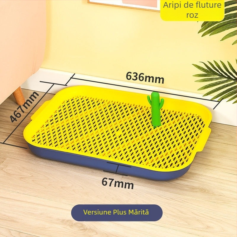 Toaletă portabilă pentru câini, pentru spații medii