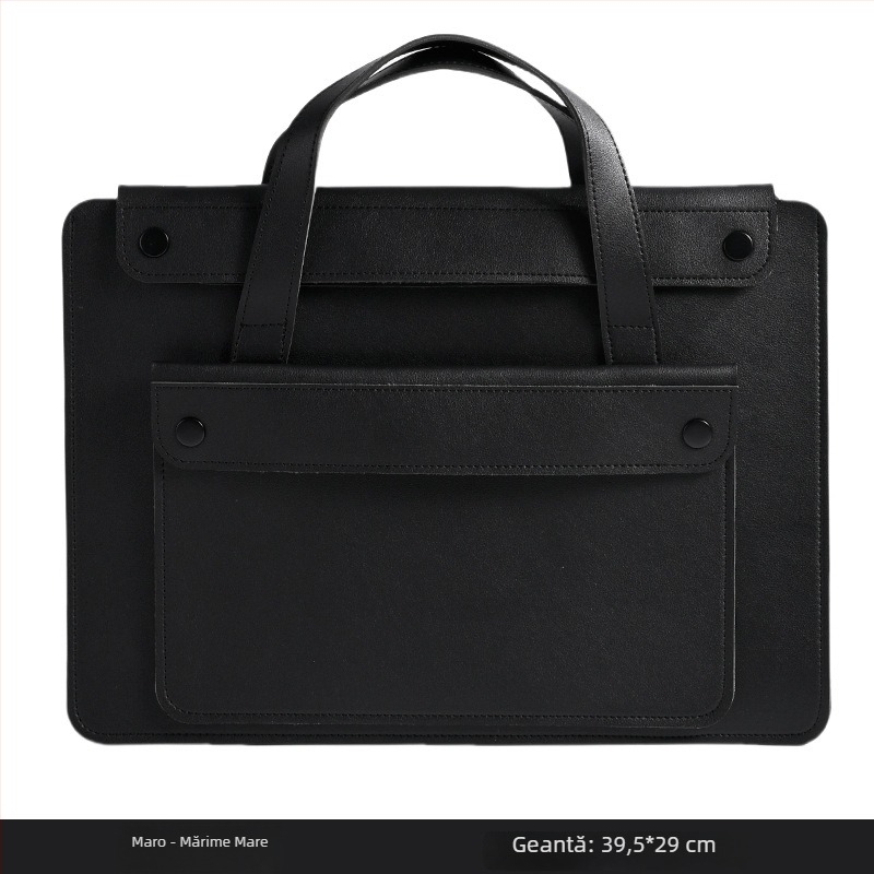 Geantă pentru laptop în stil acordeon, cu capacitate mare și mai multe compartimente pentru depozitare organizată, potrivită pentru deplasări și afaceri, încăpătoare pentru laptop și tabletă.