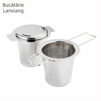 Filtru de ceai din oțel inoxidabil 304 – infuzor creativ pentru frunze de ceai, set Kung Fu ceai