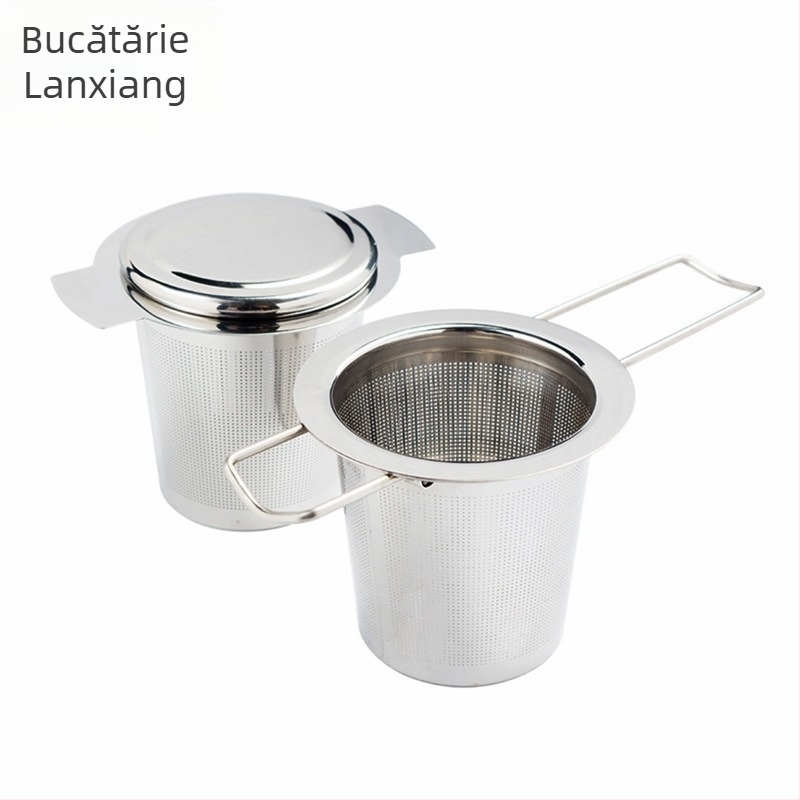 Filtru de ceai din oțel inoxidabil 304 – infuzor creativ pentru frunze de ceai, set Kung Fu ceai