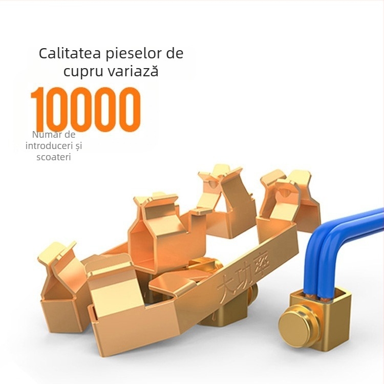 Panou internațional cu șase prize, tipuri 86 și 142, întrerupător