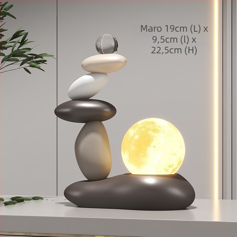 Clepsidră magnetică pentru relaxarea stresului – decor modern pentru birou și sufragerie, potrivit pentru comodă TV și dulap pentru vinuri, cadou