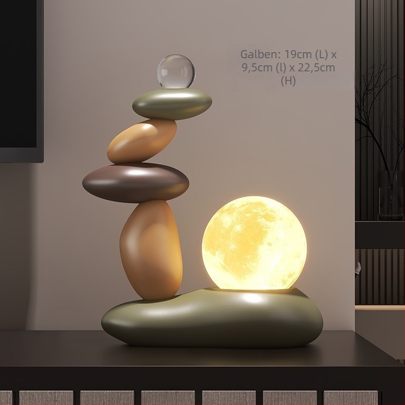 Clepsidră magnetică pentru relaxarea stresului – decor modern pentru birou și sufragerie, potrivit pentru comodă TV și dulap pentru vinuri, cadou