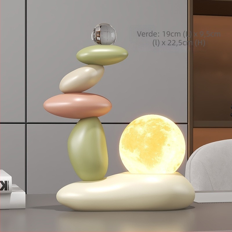 Clepsidră magnetică pentru relaxarea stresului – decor modern pentru birou și sufragerie, potrivit pentru comodă TV și dulap pentru vinuri, cadou