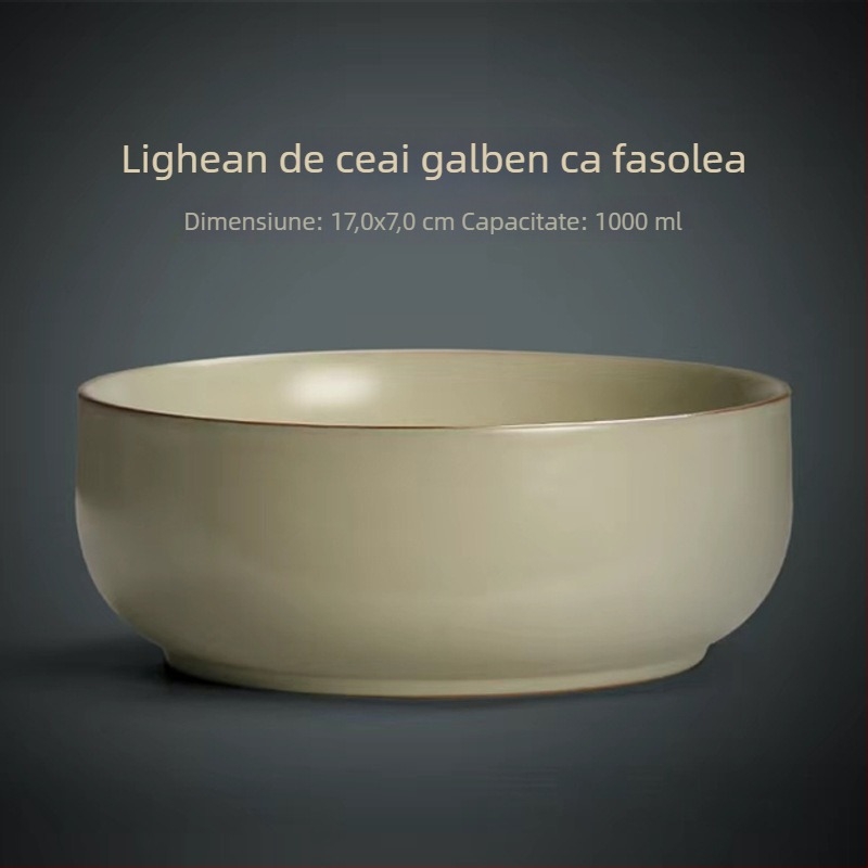 Filtru de ceai ceramic Ruyao bej – filtru de înaltă calitate pentru frunze de ceai și separarea apei