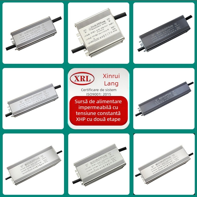 Sursă LED cu tensiune constantă și curent constant, serie XHP cu două trepte, impermeabilă pentru exterior