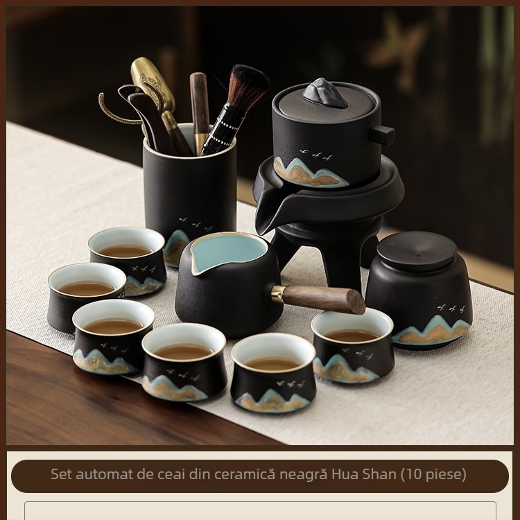 Set Gongfu ceai ceramic automat pentru casă și birou