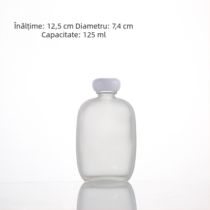 Sticlă mată de 250 ml pentru vin din fructe autofermentat și băuturi din ceai, sigilată